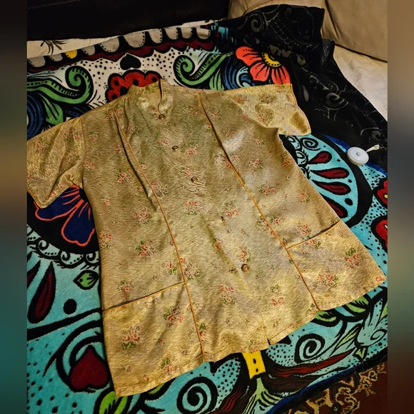 VINTAGE ASIAN TOP 1950'S - Picture 9 of 10